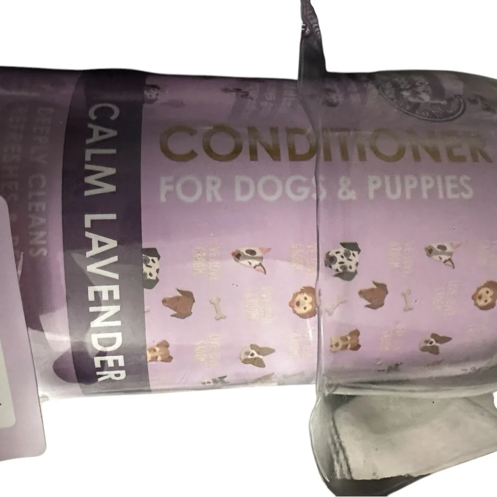Precious Tails Shampoo & Conditioner Set w/ puppy bag & key chain NEW 1000ml ea